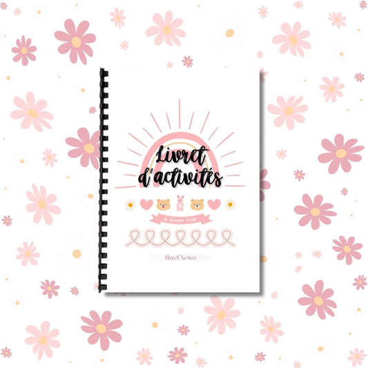 {{ product.title }} – livret d’activités enfants 2 à 4 ans en version physique ou PDF | Bluey, Spidey, Pyjamasques, Je découvre l’été – jeux éducatifs à imprimer