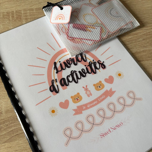 {{ product.title }} – livret d’activités enfants 2 à 4 ans en version physique ou PDF | Bluey, Spidey, Pyjamasques, Je découvre l’été – jeux éducatifs à imprimer