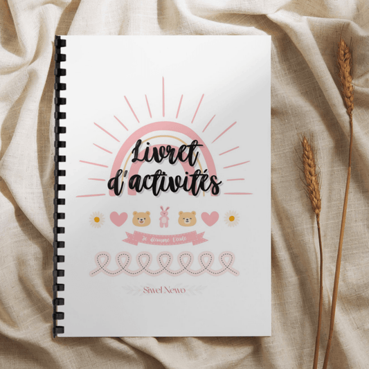 {{ product.title }} – livret d’activités enfants 2 à 4 ans en version physique ou PDF | Bluey, Spidey, Pyjamasques, Je découvre l’été – jeux éducatifs à imprimer